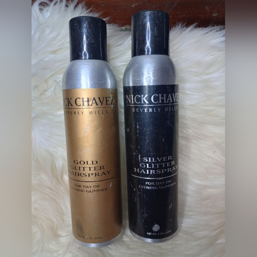 Gold Glitter Hairspray – Shimmering Gold Hold